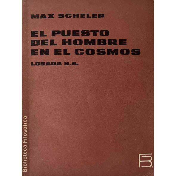 El puesto del hombre en el cosmos